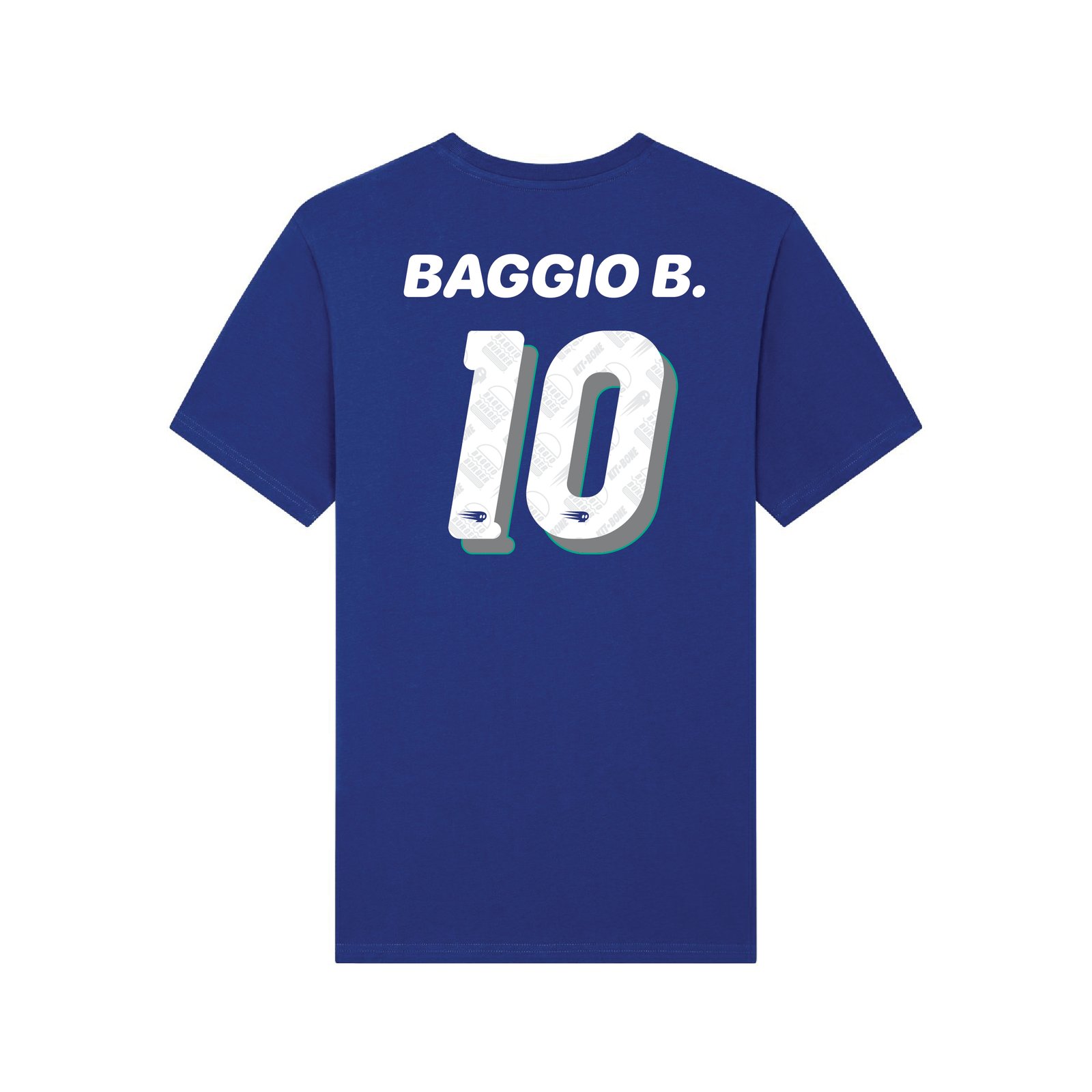 R. Baggio 10番 青 Tシャツ R. Baggio 10番 青 Tシャツ